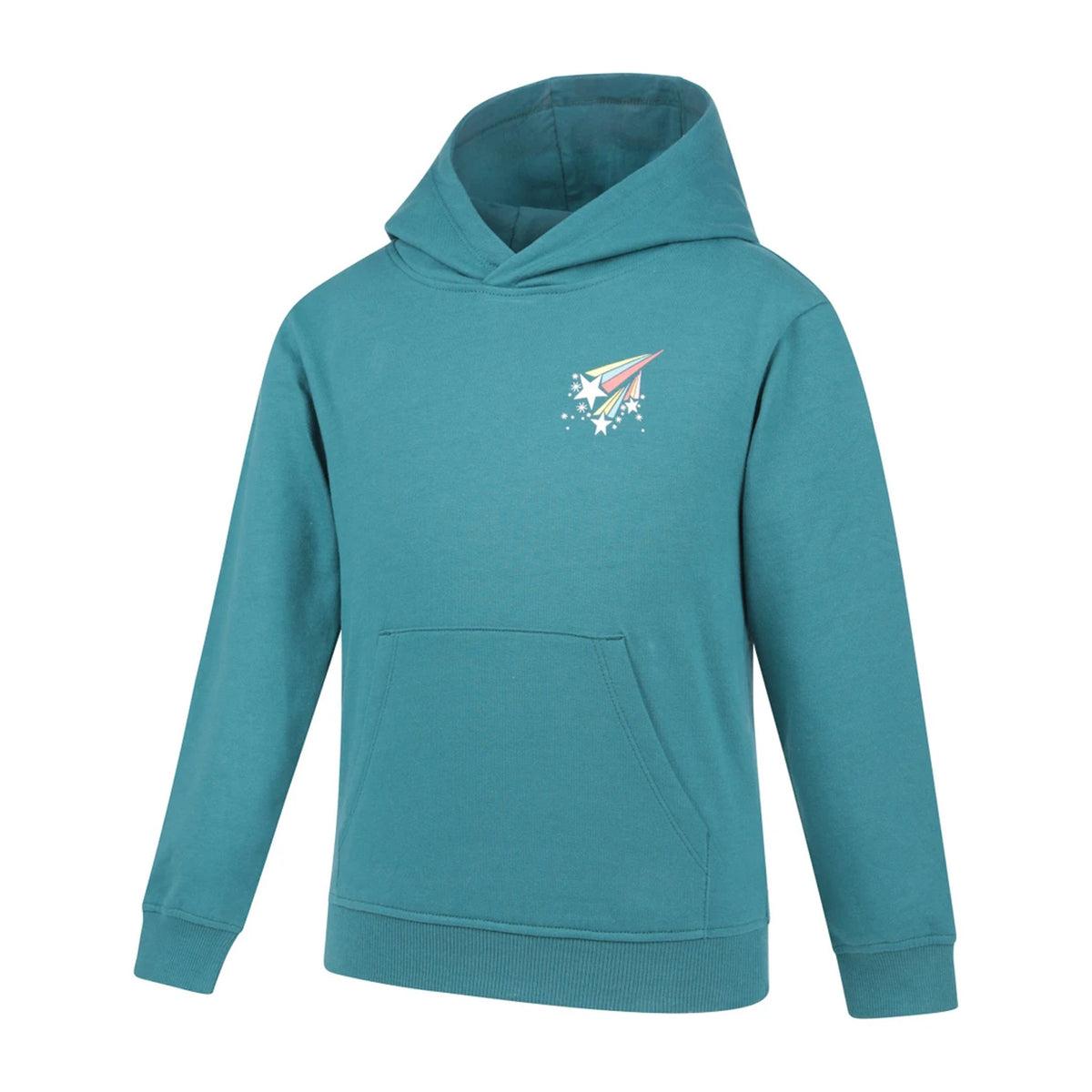 Blue - Lifestyle - Mountain Warehouse Childrens-Kids Shooting Star Soft Hoodie