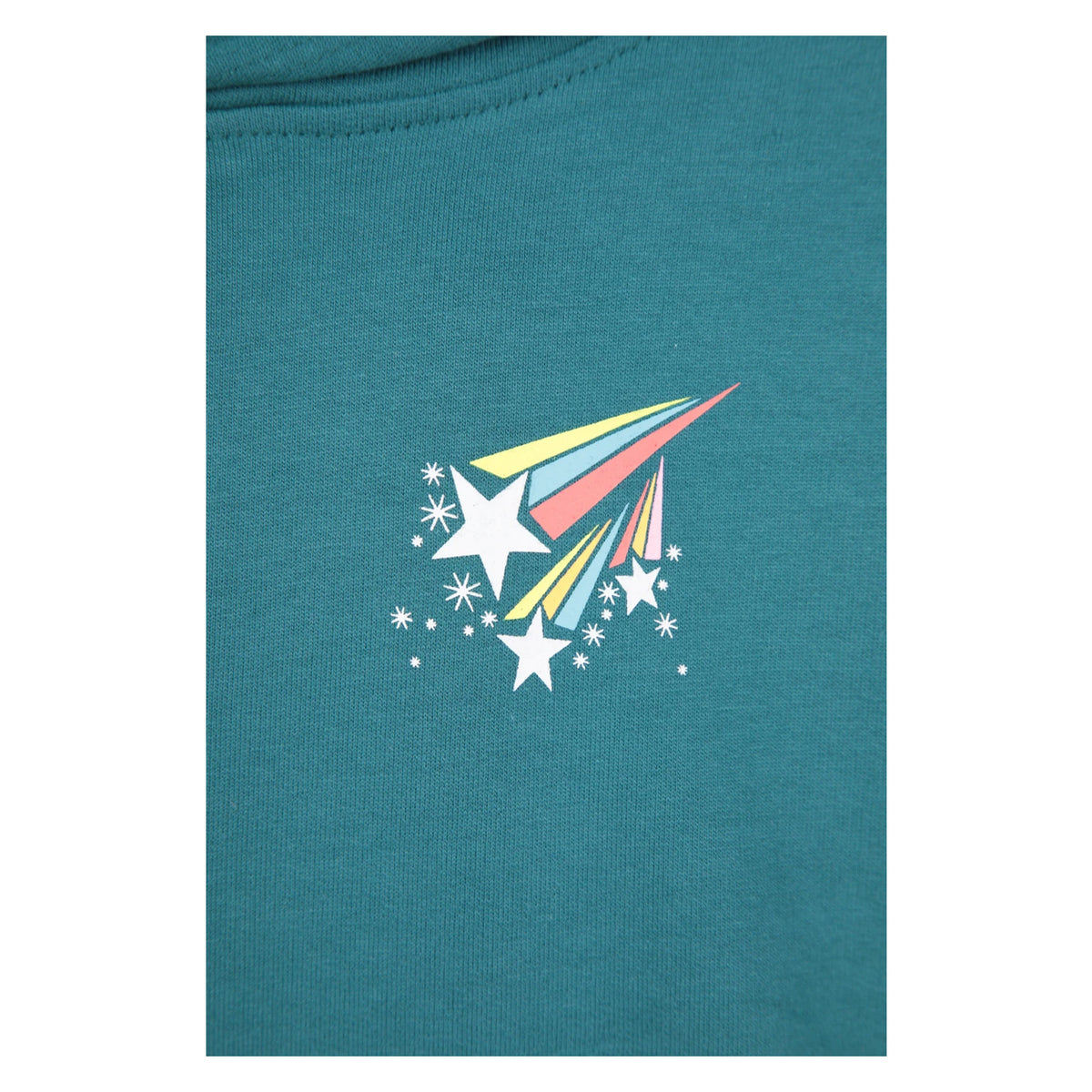 Blue - Pack Shot - Mountain Warehouse Childrens-Kids Shooting Star Soft Hoodie