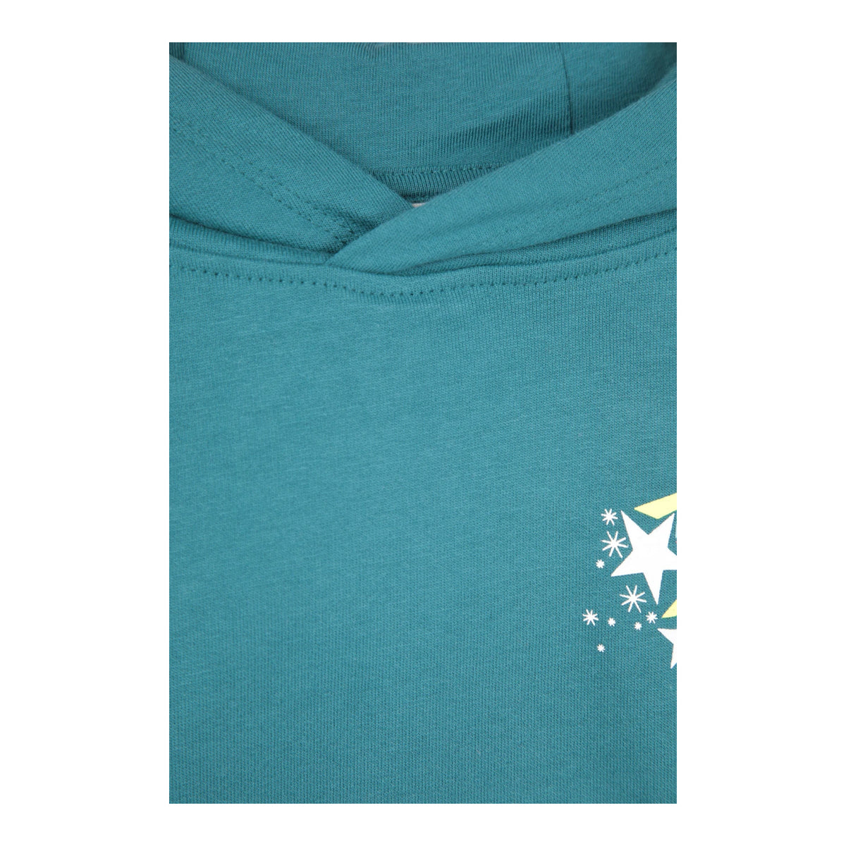 Blue - Close up - Mountain Warehouse Childrens-Kids Shooting Star Soft Hoodie