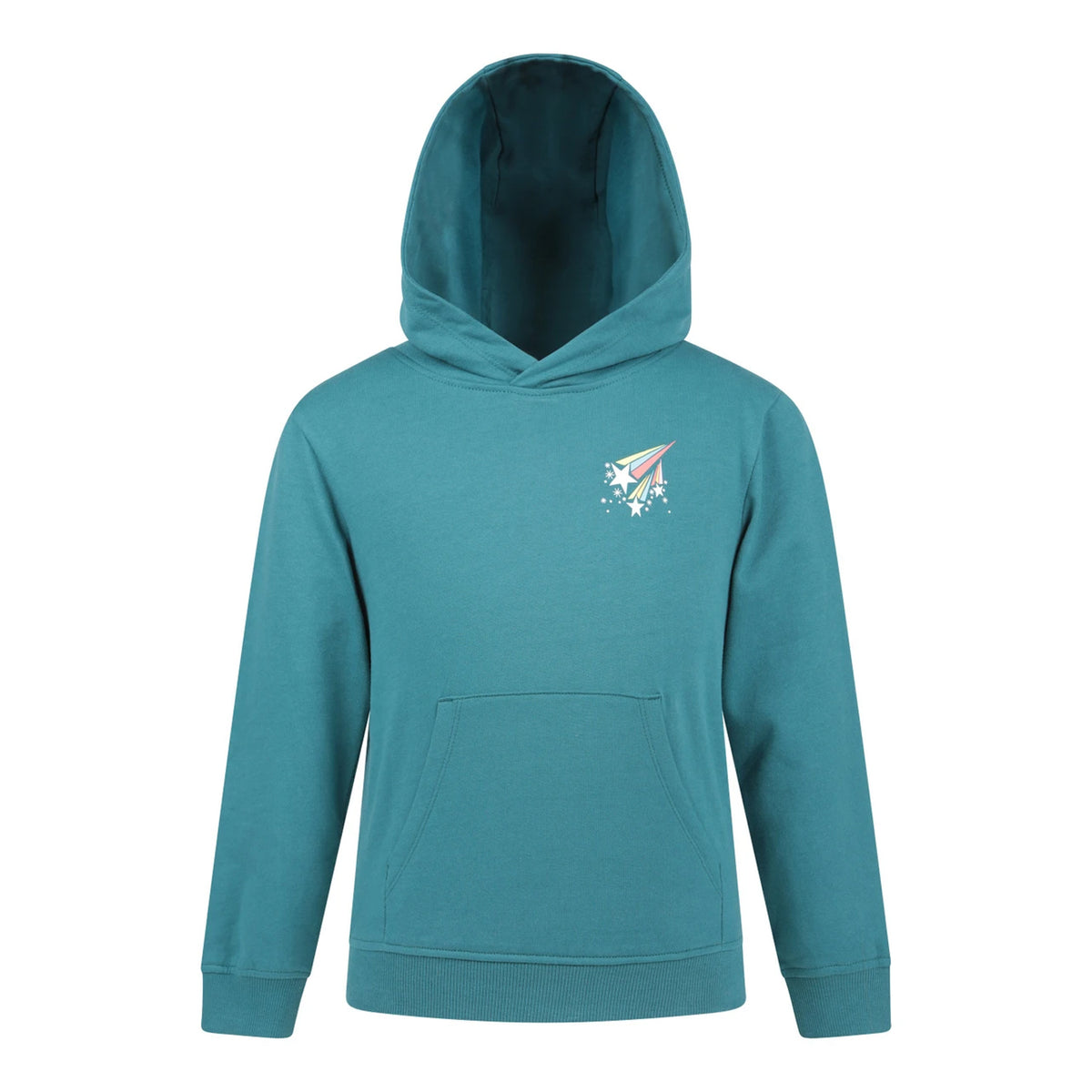 Blue - Front - Mountain Warehouse Childrens-Kids Shooting Star Soft Hoodie