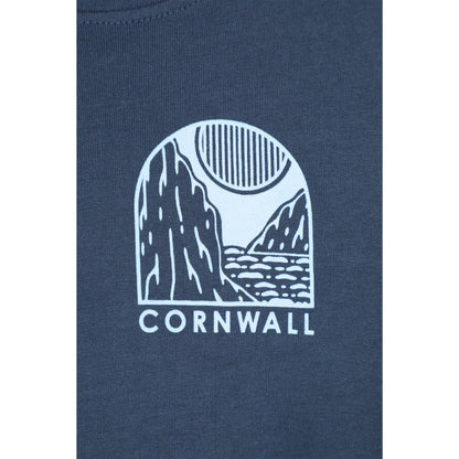 Navy - Lifestyle - Mountain Warehouse Childrens-Kids Regional Cornwall Hoodie