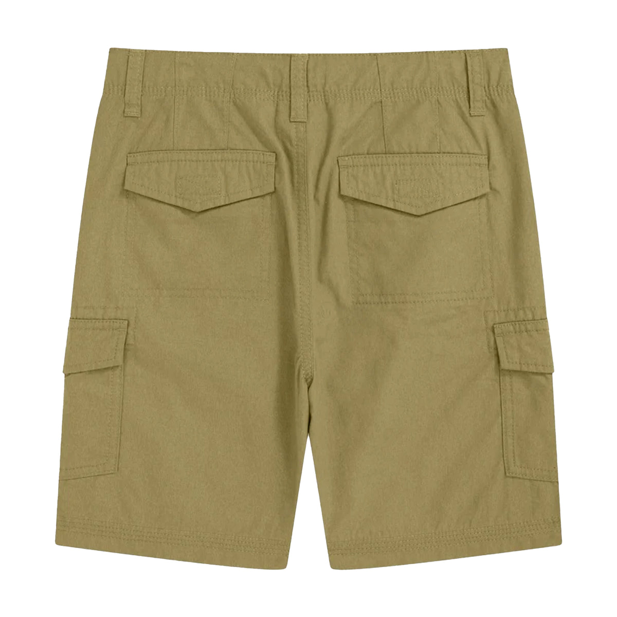 Khaki Green - Back - Animal Boys Atlantis Lightweight Cargo Shorts