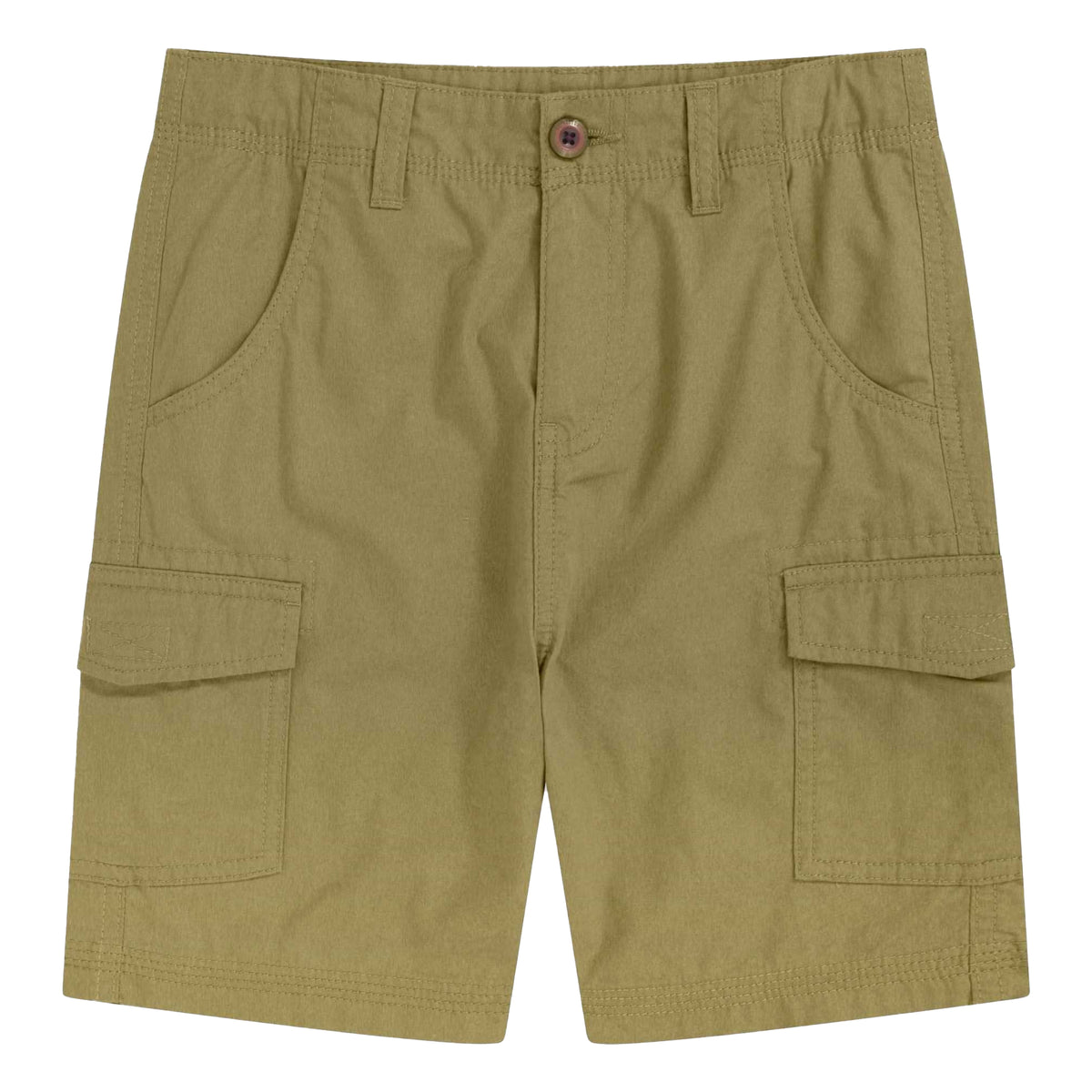 Khaki Green - Front - Animal Boys Atlantis Lightweight Cargo Shorts