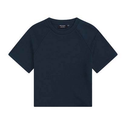 Navy - Front - Animal Womens-Ladies Cora Raglan T-Shirt