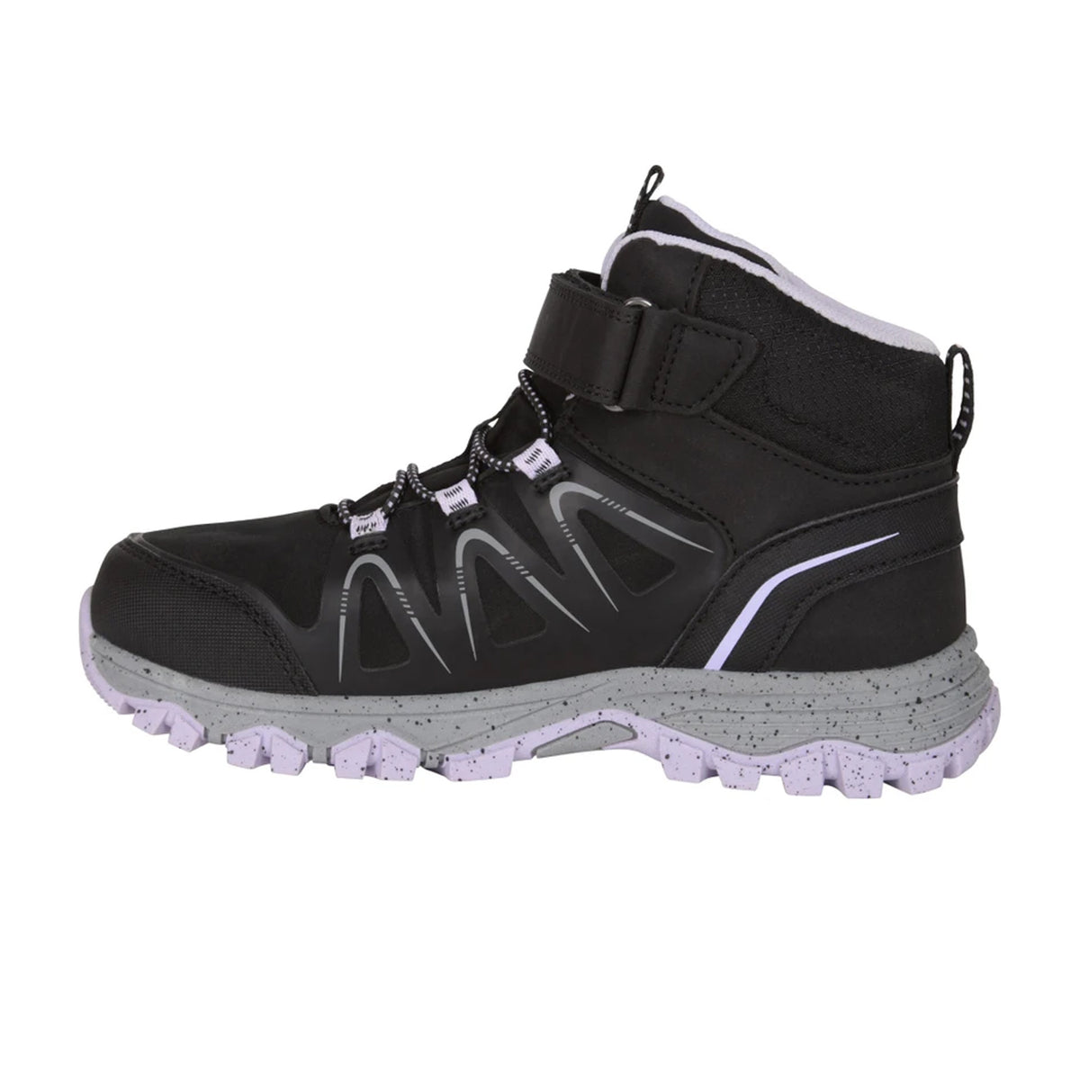 Black - Side - Mountain Warehouse Childrens-Kids Crossroad Walking Boots