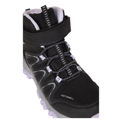 Black - Lifestyle - Mountain Warehouse Childrens-Kids Crossroad Walking Boots