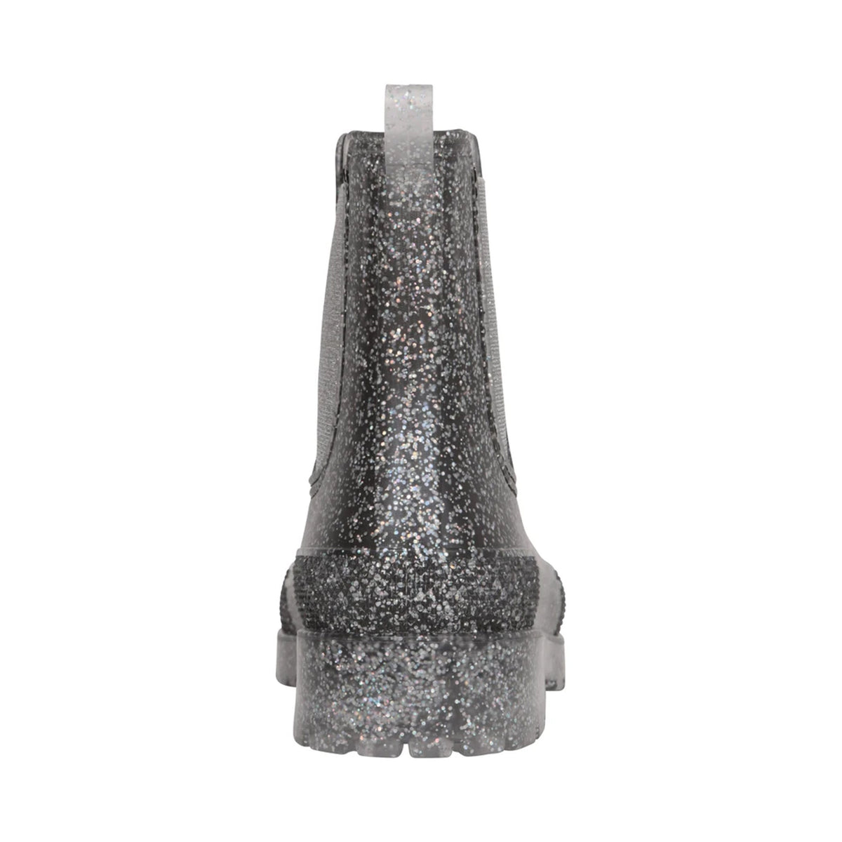 Black - Back - Mountain Warehouse Childrens-Kids Ziggy Glitter Wellington Boots