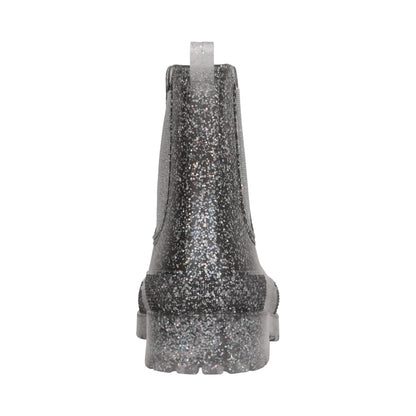 Black - Back - Mountain Warehouse Childrens-Kids Ziggy Glitter Wellington Boots