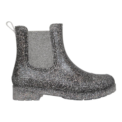 Black - Front - Mountain Warehouse Childrens-Kids Ziggy Glitter Wellington Boots