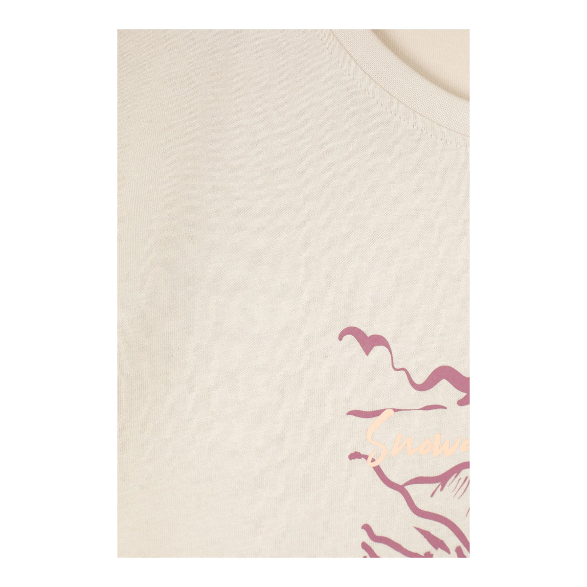 Beige - Lifestyle - Mountain Warehouse Womens-Ladies Snowdon Mountain Relaxed Fit T-Shirt
