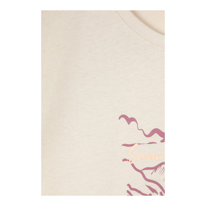 Beige - Lifestyle - Mountain Warehouse Womens-Ladies Snowdon Mountain Relaxed Fit T-Shirt