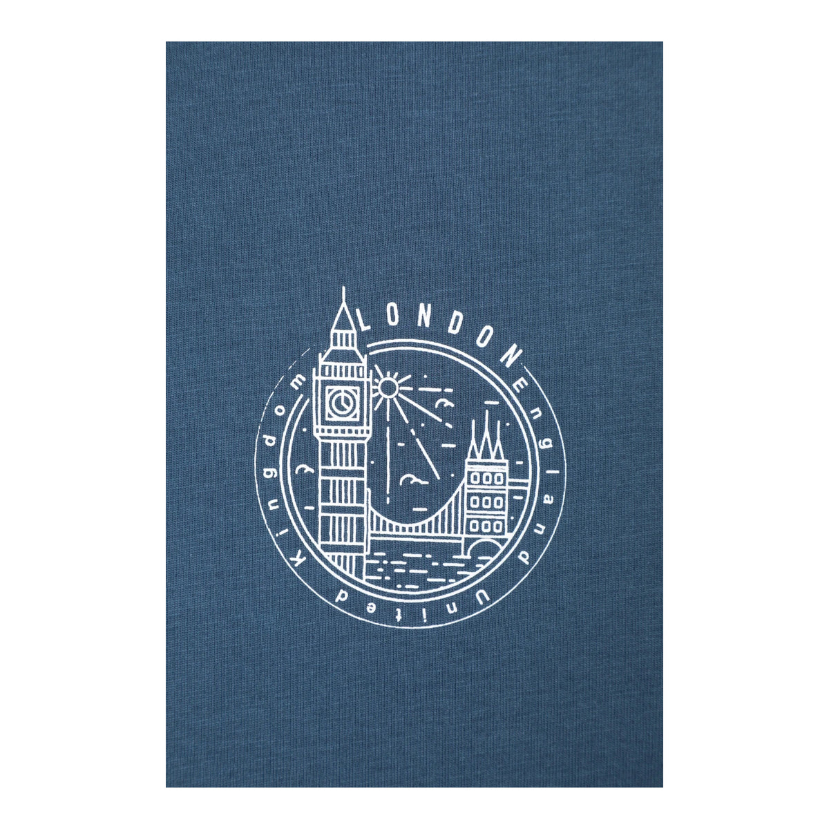 Dark Blue - Pack Shot - Mountain Warehouse Mens London Short-Sleeved T-Shirt