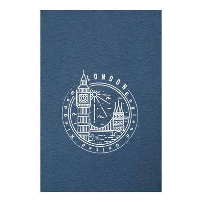 Dark Blue - Pack Shot - Mountain Warehouse Mens London Short-Sleeved T-Shirt