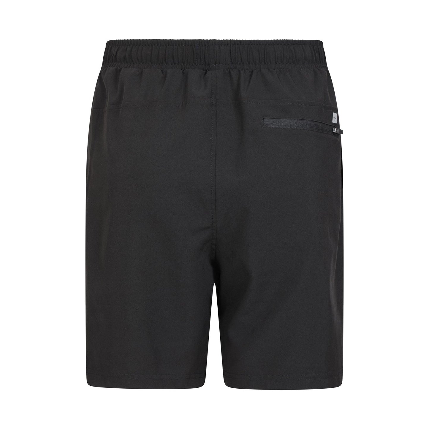Black - Back - Mountain Warehouse Mens Hurdle Shorts