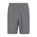 Charcoal - Front - Mountain Warehouse Mens Hurdle Shorts