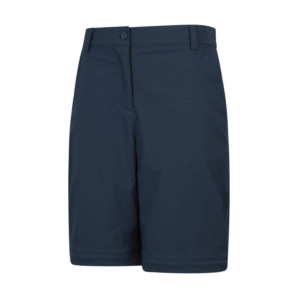Navy - Pack Shot - Mountain Warehouse Womens-Ladies Delta Stretch Zip-Off Trousers