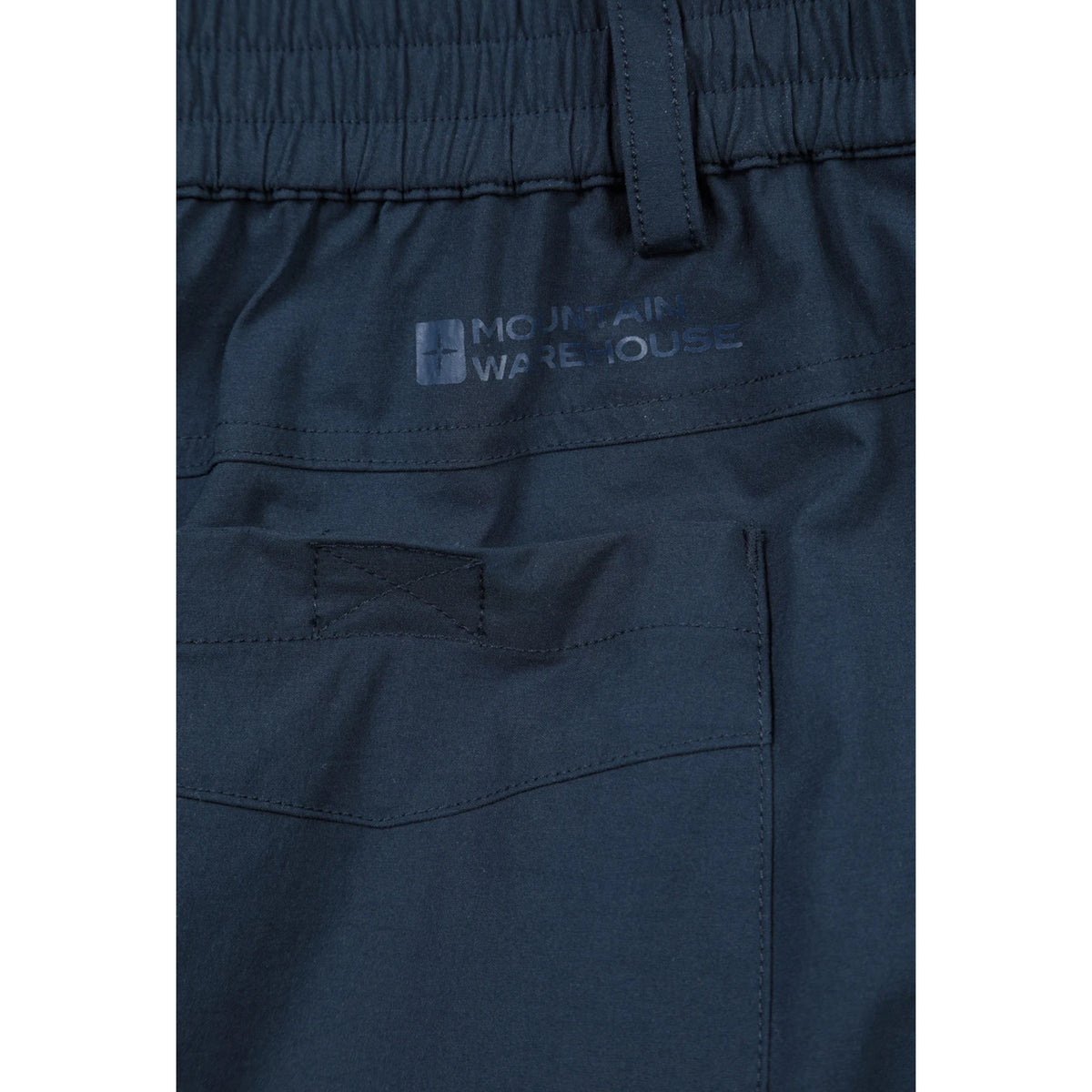 Navy - Close up - Mountain Warehouse Womens-Ladies Delta Stretch Zip-Off Trousers