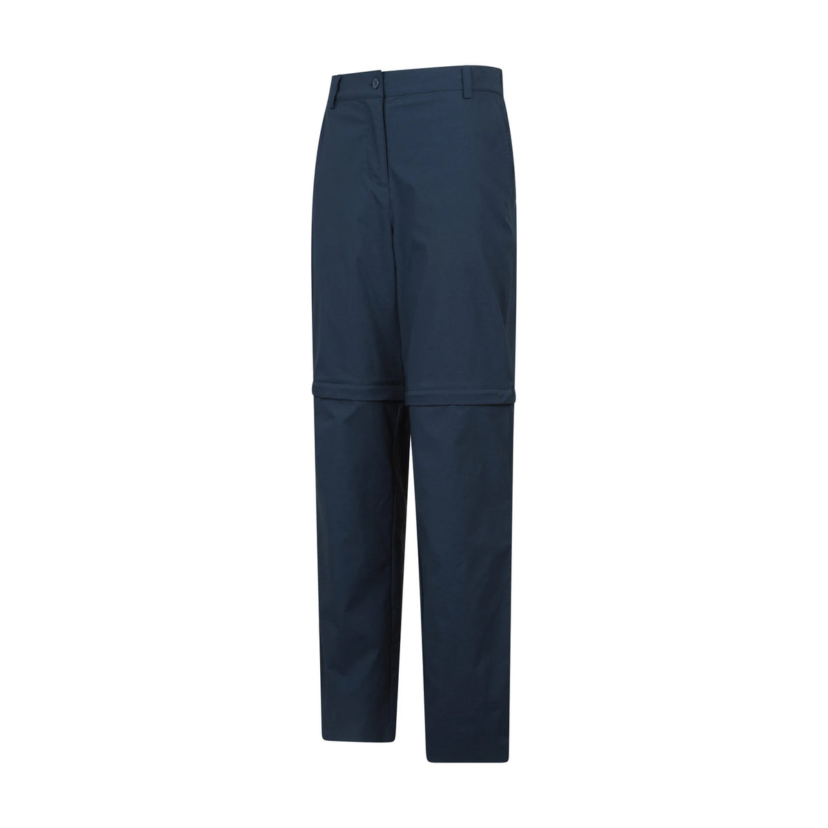 Navy - Side - Mountain Warehouse Womens-Ladies Delta Stretch Zip-Off Trousers