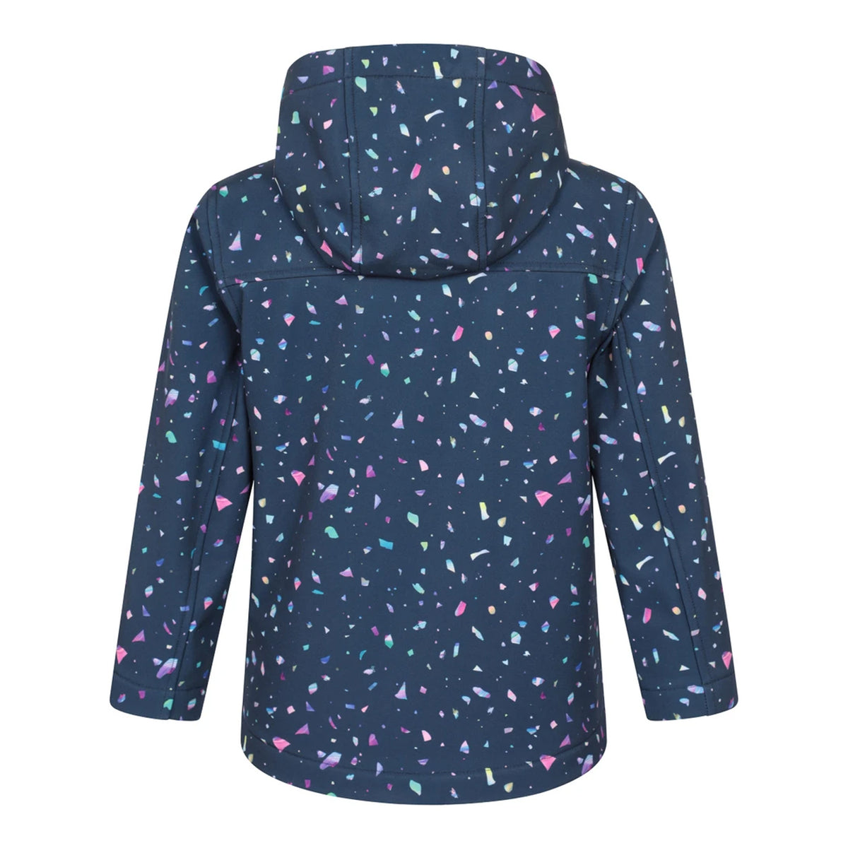 Berry - Back - Mountain Warehouse Childrens-Kids Exodus Flecked Soft Shell Jacket