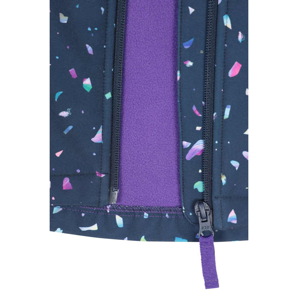 Berry - Lifestyle - Mountain Warehouse Childrens-Kids Exodus Flecked Soft Shell Jacket