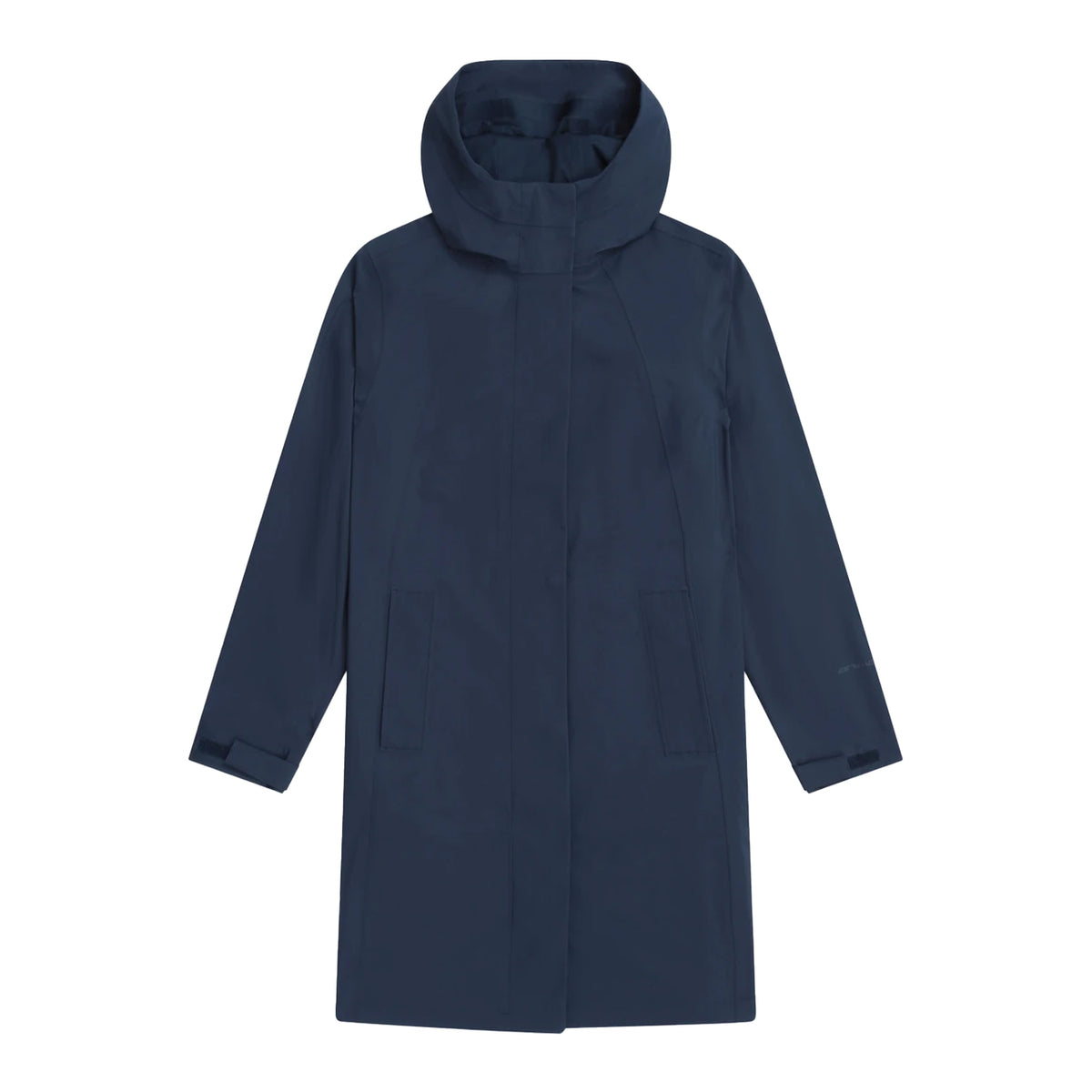Navy - Front - Animal Womens-Ladies Mistral Long Length Waterproof Jacket