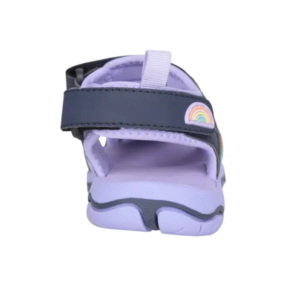 Lilac - Back - Mountain Warehouse Childrens-Kids Seaside Sandals