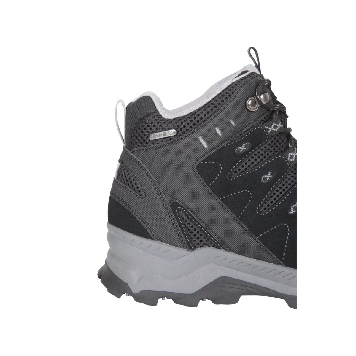 Black - Pack Shot - Mountain Warehouse Womens-Ladies Rapid Suede Waterproof Hiking Boots