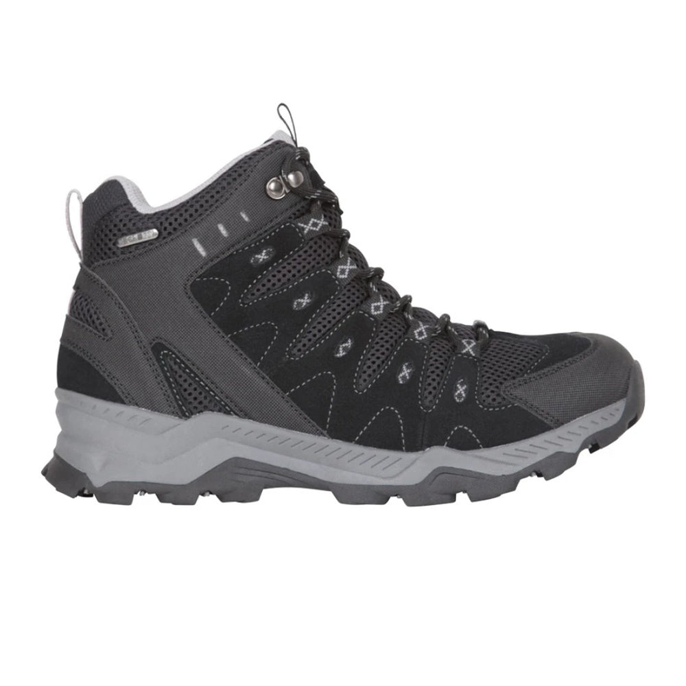Black - Front - Mountain Warehouse Womens-Ladies Rapid Suede Waterproof Hiking Boots