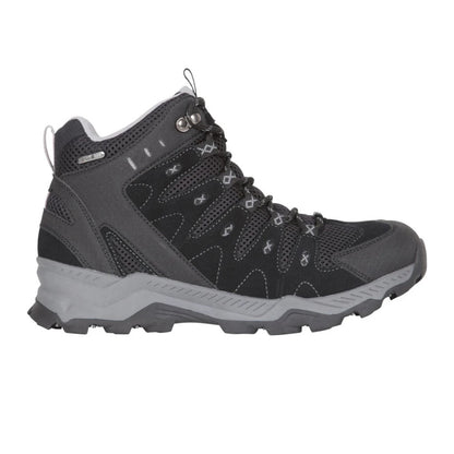 Black - Front - Mountain Warehouse Womens-Ladies Rapid Suede Waterproof Hiking Boots