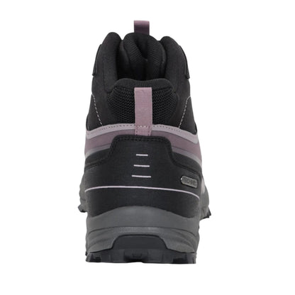 Purple - Back - Mountain Warehouse Womens-Ladies Trek Softshell Walking Boots