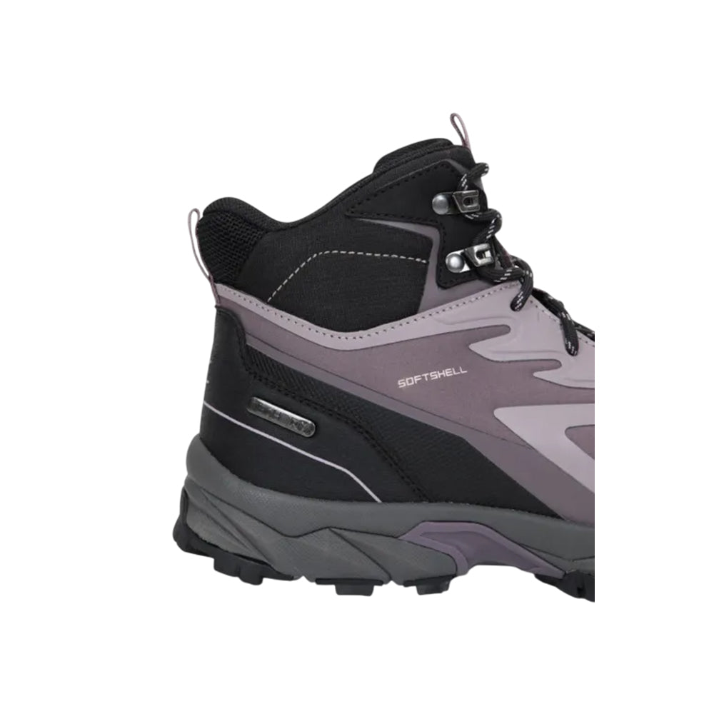 Purple - Close up - Mountain Warehouse Womens-Ladies Trek Softshell Walking Boots