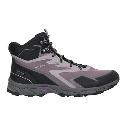 Purple - Front - Mountain Warehouse Womens-Ladies Trek Softshell Walking Boots