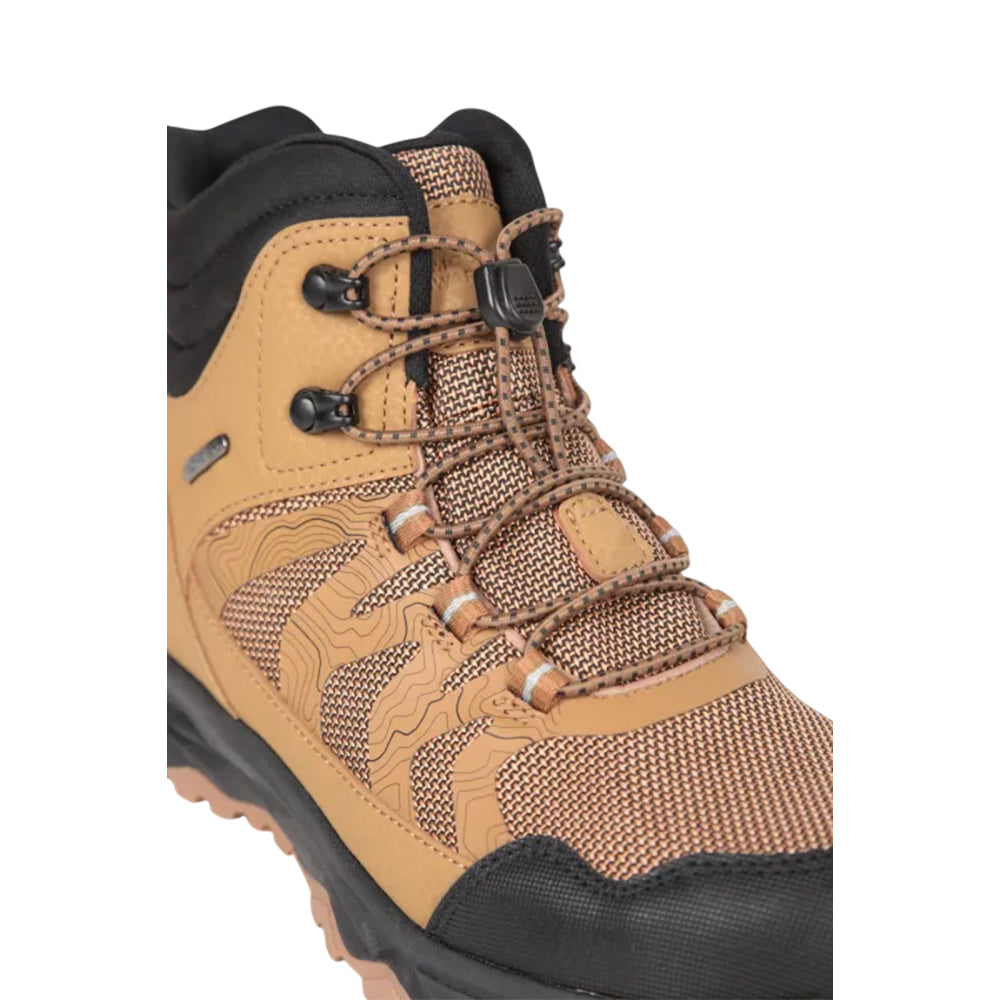 Orange - Close up - Mountain Warehouse Childrens-Kids Track Waterproof Hiking Boots