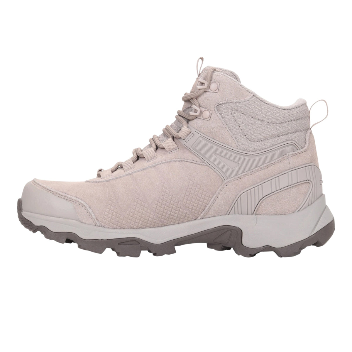 Beige - Lifestyle - Mountain Warehouse Womens-Ladies Suede Waterproof Walking Boots