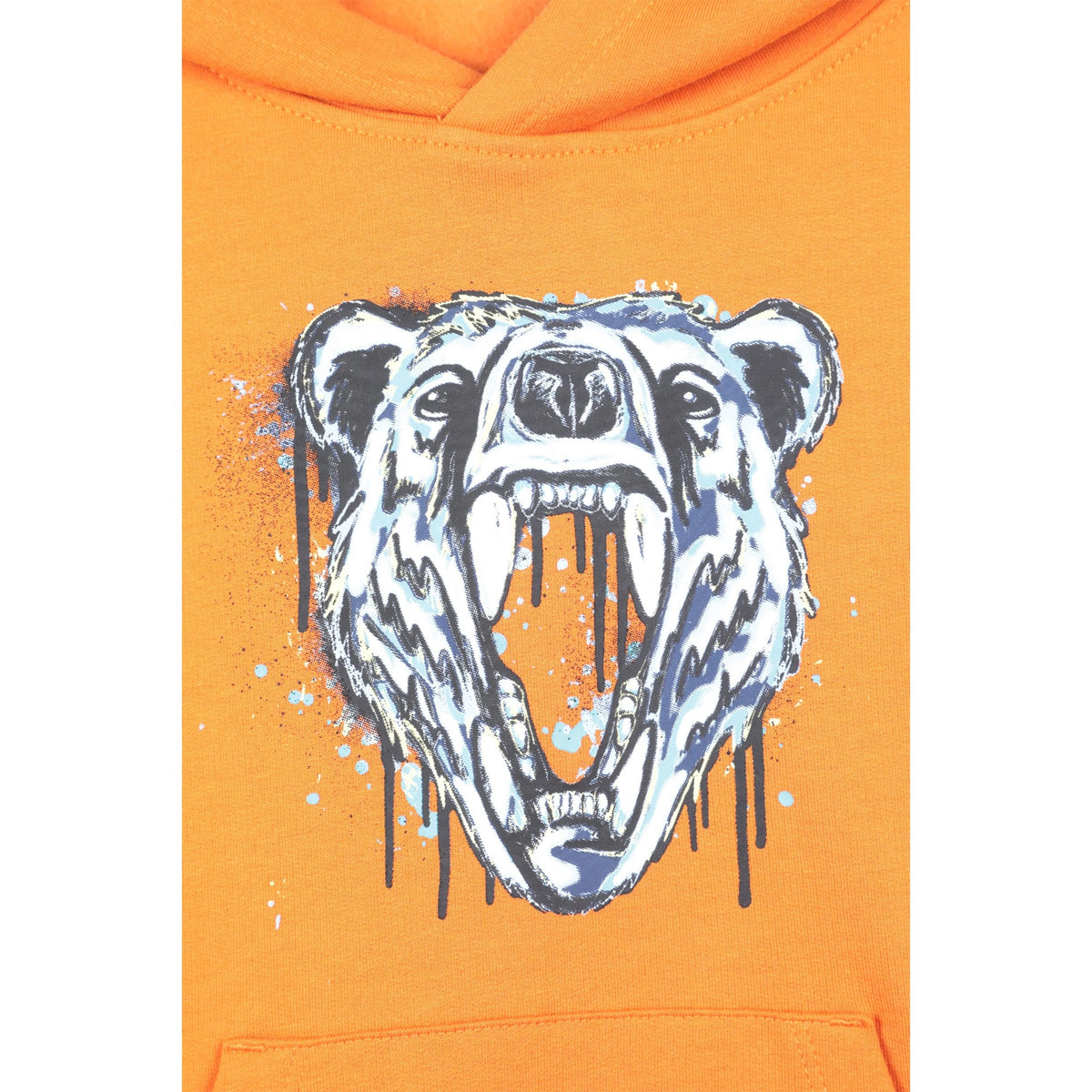 Orange - Lifestyle - Mountain Warehouse Childrens-Kids Bear Hoodie