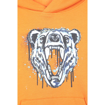 Orange - Lifestyle - Mountain Warehouse Childrens-Kids Bear Hoodie