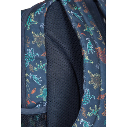 Dark Blue - Pack Shot - Mountain Warehouse Educate Dinosaur 15L Backpack