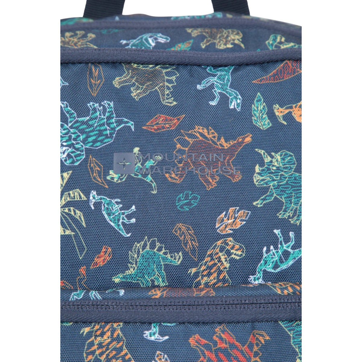 Dark Blue - Close up - Mountain Warehouse Educate Dinosaur 15L Backpack