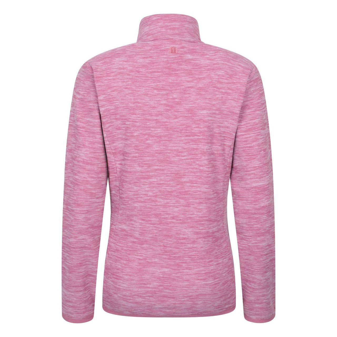 Pink - Side - Mountain Warehouse Womens-Ladies Snowdon II Melange Full Zip Fleece Jacket