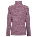 Burgundy - Back - Mountain Warehouse Womens-Ladies Snowdon II Melange Full Zip Fleece Jacket