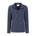 Dark Blue - Lifestyle - Mountain Warehouse Womens-Ladies Snowdon II Melange Full Zip Fleece Jacket