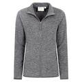 Grey - Back - Mountain Warehouse Womens-Ladies Snowdon II Melange Full Zip Fleece Jacket