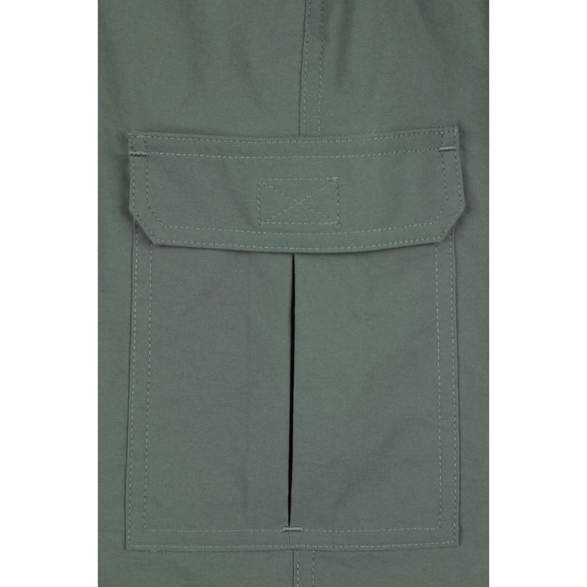 Khaki Green - Pack Shot - Mountain Warehouse Childrens-Kids Delta Stretch Fleece Lined Trousers
