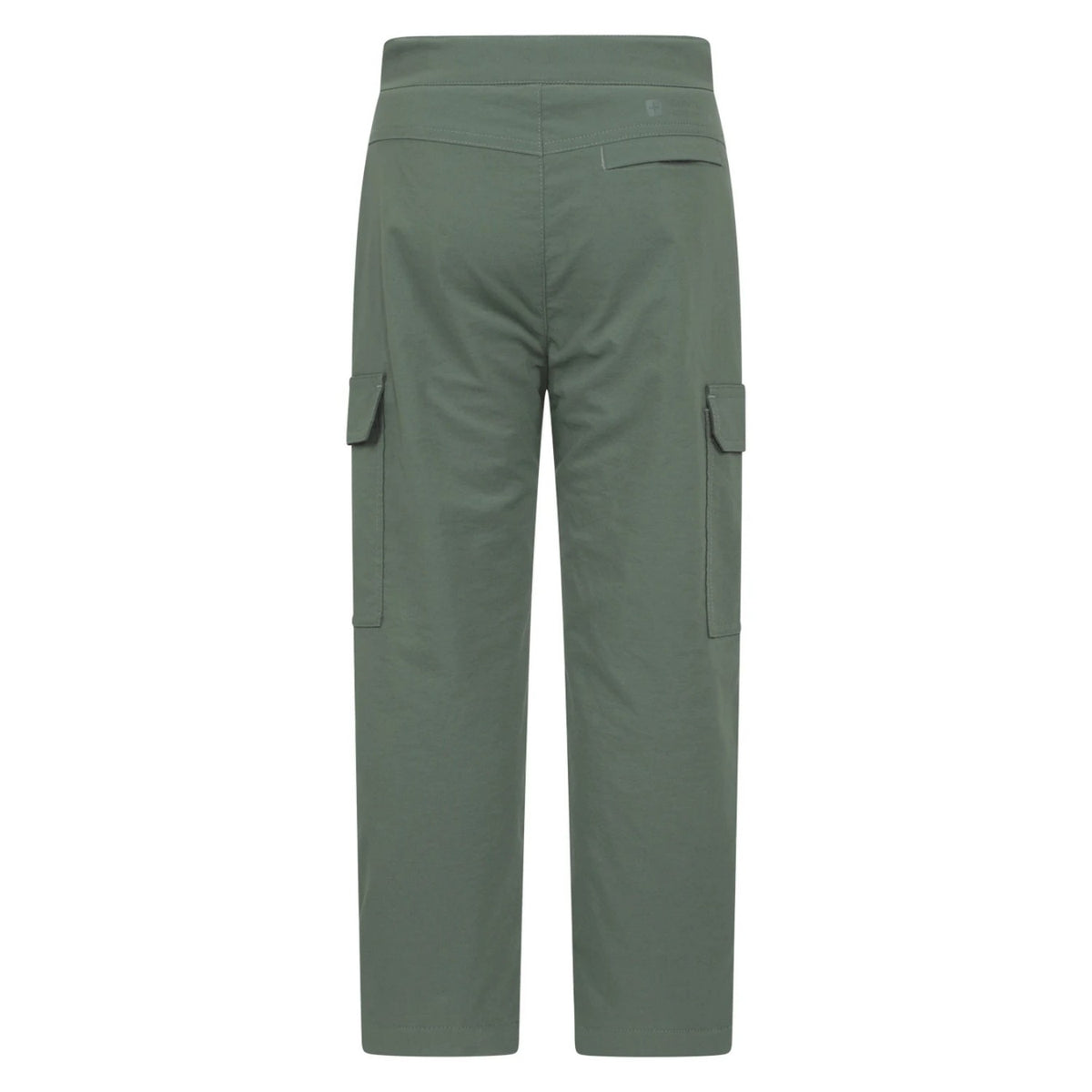 Khaki Green - Back - Mountain Warehouse Childrens-Kids Delta Stretch Fleece Lined Trousers