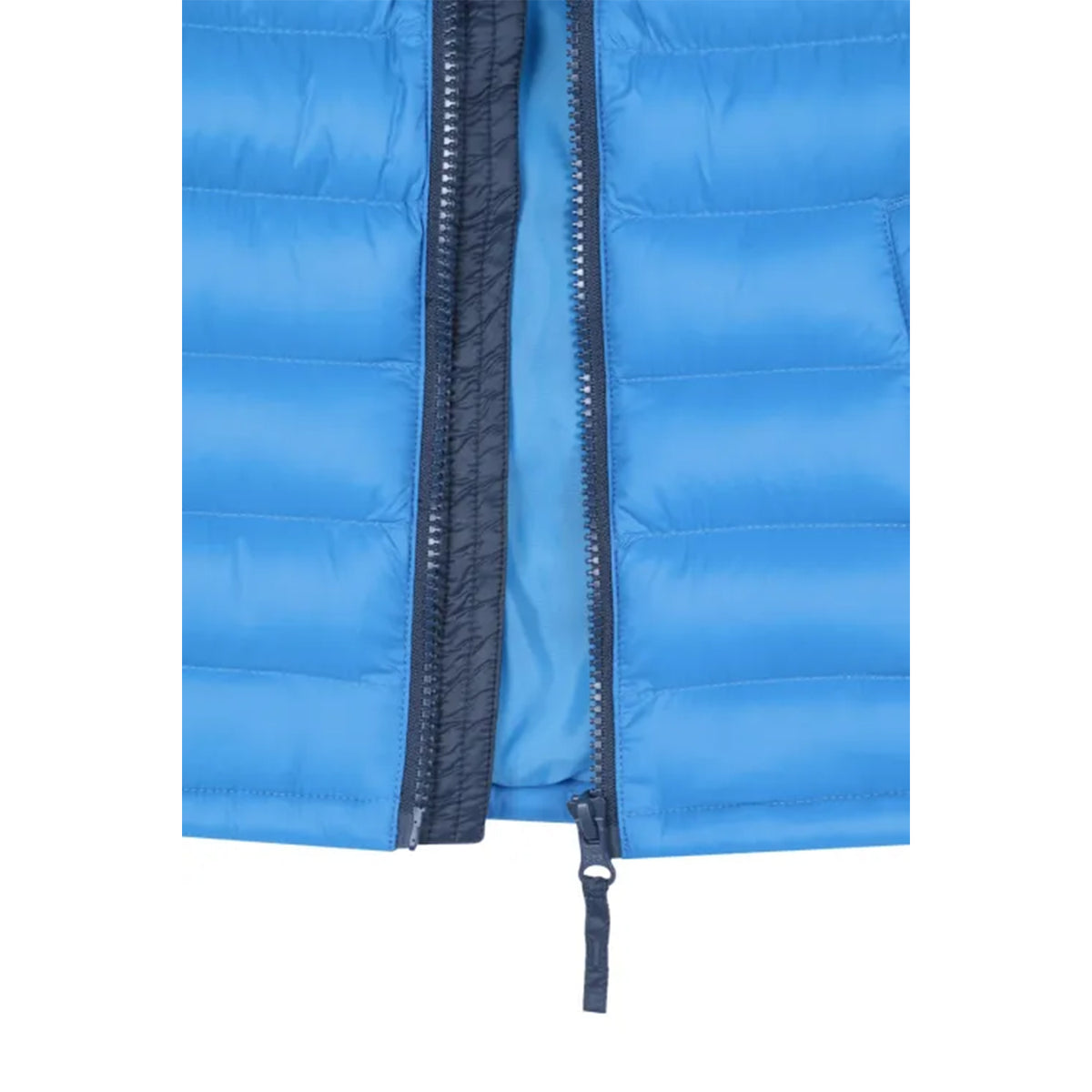Dark Blue - Lifestyle - Mountain Warehouse Childrens-Kids Colour Block Padded Gilet