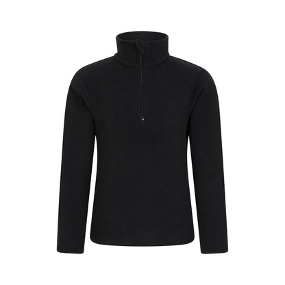 Black - Back - Mountain Warehouse Childrens-Kids Camber Fleece (Pack of 2)