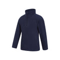 Dark Blue - Pack Shot - Mountain Warehouse Childrens-Kids Camber Fleece (Pack of 2)