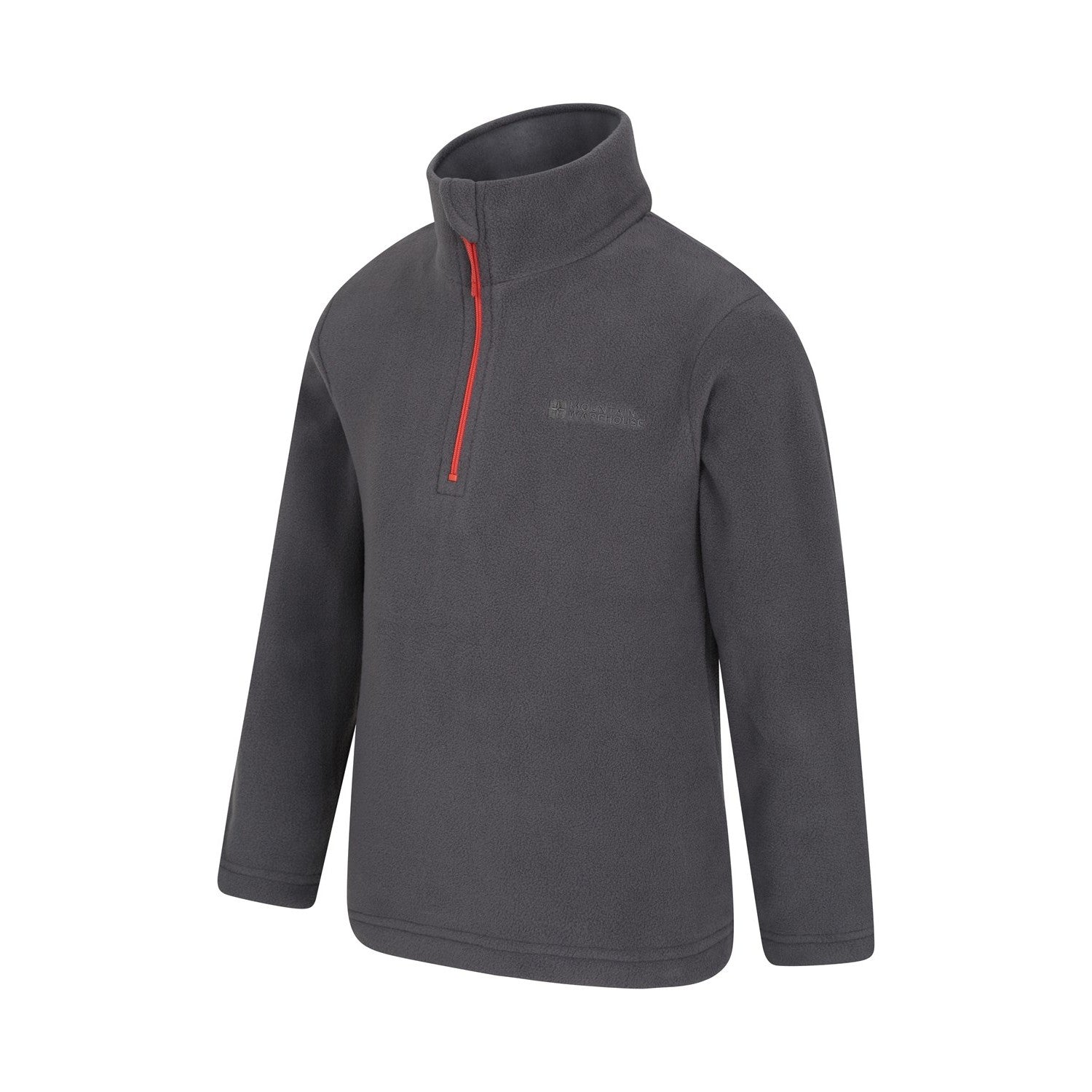 Grey - Back - Mountain Warehouse Childrens-Kids Camber Fleece (Pack of 2)