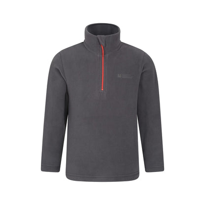Grey - Lifestyle - Mountain Warehouse Childrens-Kids Camber Fleece (Pack of 2)