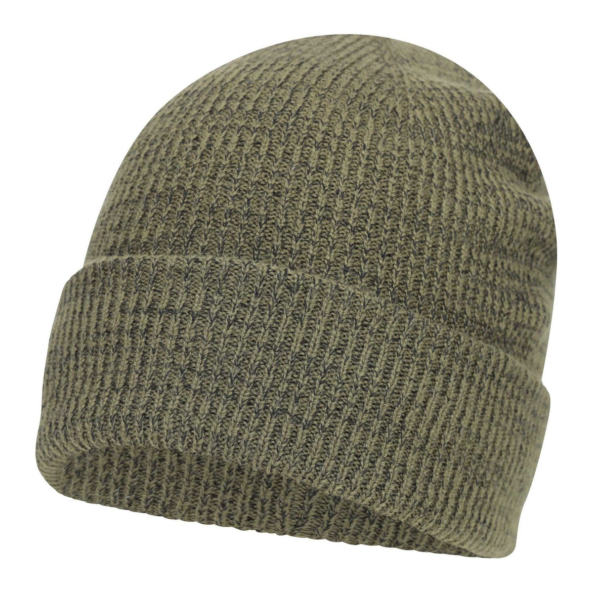 Green - Back - Mountain Warehouse Unisex Adult Extreme Ribbed Waterproof Beanie